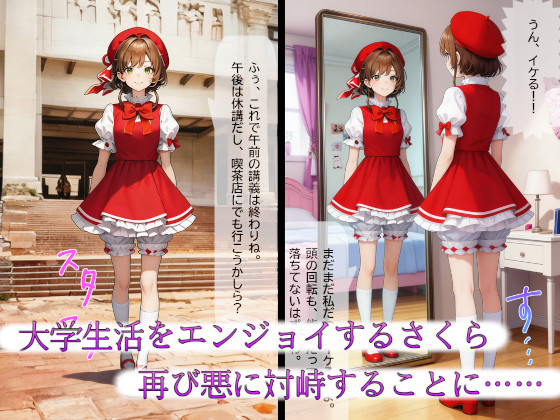 純白の継承者「さくら」奪われし力と肉体（前編）～逆転失敗、止まらない吸収～